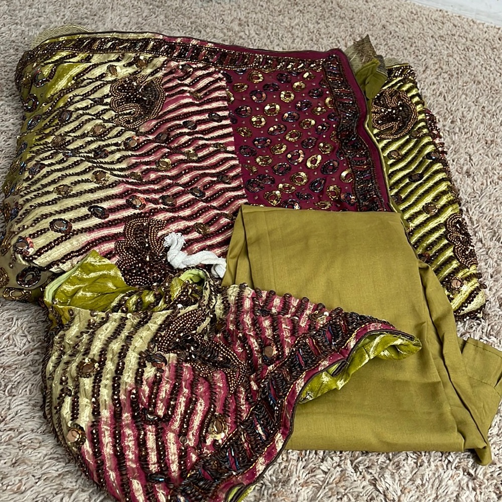 Brand new Sari, Blouse and Petticoat.